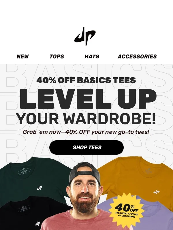 Dude Perfect - ? 40% OFF Tees – Don’t Miss Out on Your Perfect Fit!