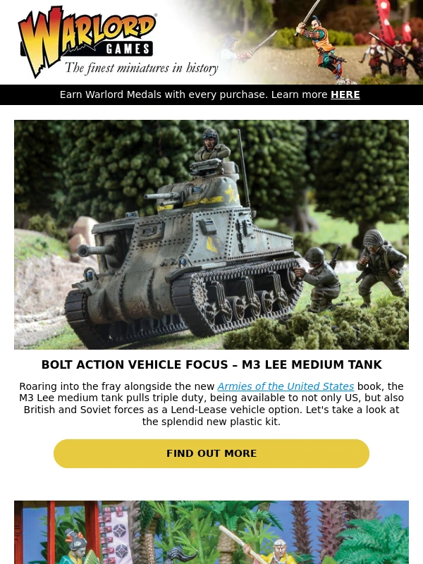 Warlord Games - The Plastic M3,New Digital Supplements,& More