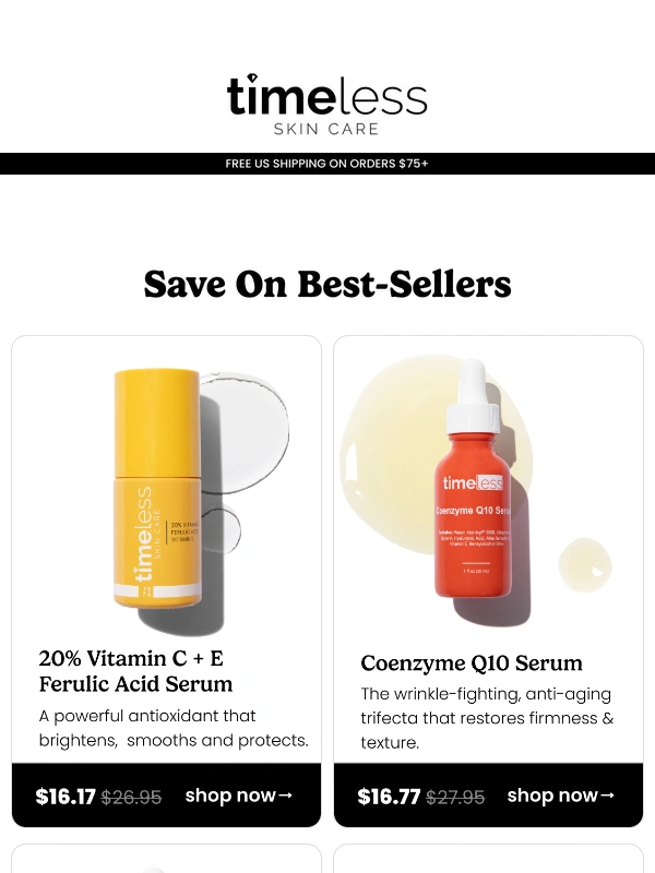 Timeless Skin Care - Hurry! Up to 50% OFF is ending⏰