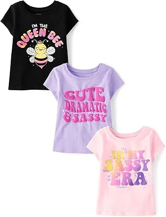 3-pack The Children's Place Girls Graphic T-Shirts $8.99 + Free Shipping w/ Prime or on $35+