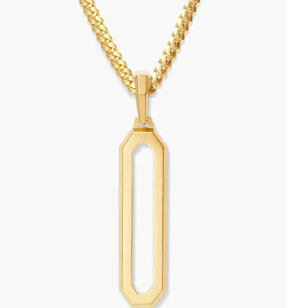 JAXXON Pillar Gold Pendant Chain