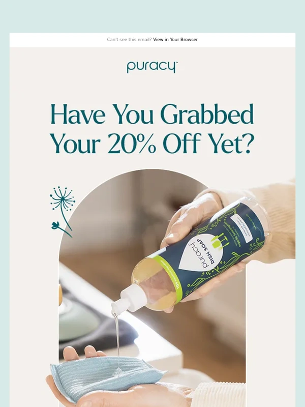Puracy - Don't Miss Out: 20% Off Ends Soon