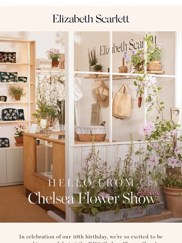 Elizabeth Scarlett - Sowing wild beauty at Chelsea Flower Show ?