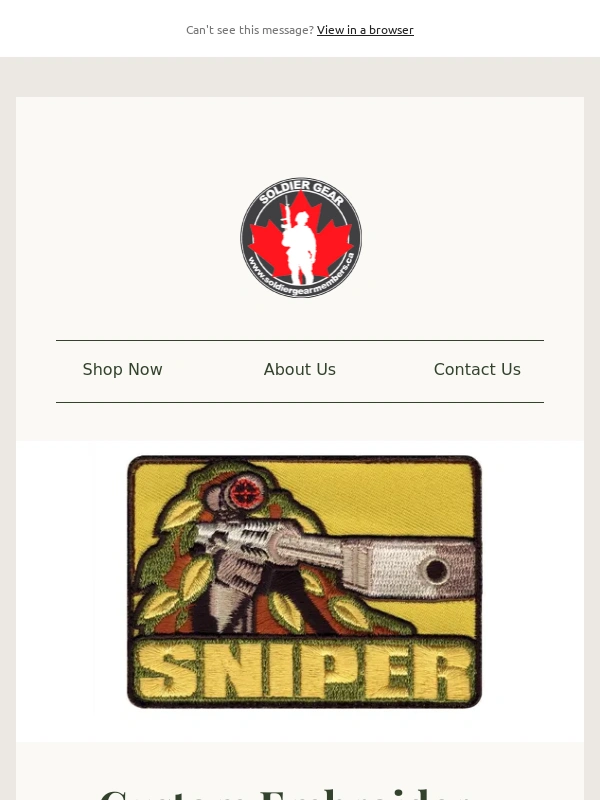 Rogers - Custom Embroidery Patches