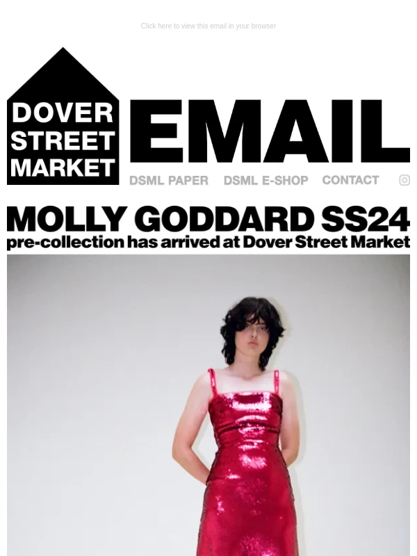 Dover Street Market - Molly Goddard SS24 pre-collection has arrived at Dover Street Market