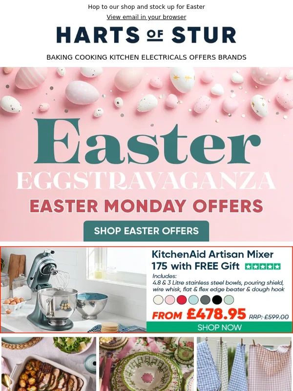 Harts of Stur - Hop into Savings this Easter Monday ?