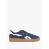 Mens Club C Grounds Uk Trainers In Vector Navy/chalk In Navy Suede