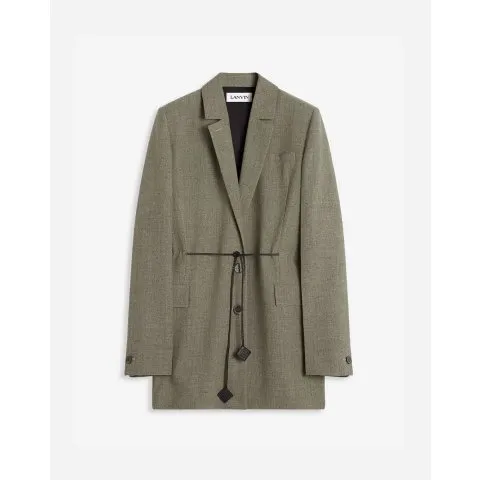 Lanvin Belted wool jacket