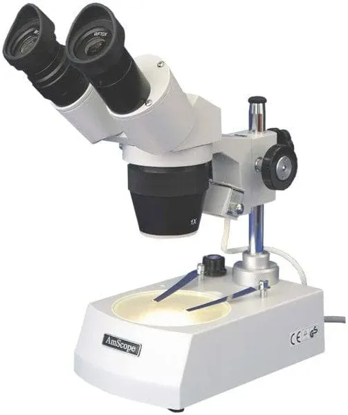 AmScope Super Binocular Stereo Microscope