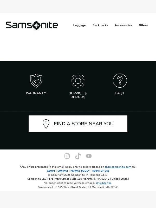Samsonite - Limited Time Offer: Sets Starting at $149.99