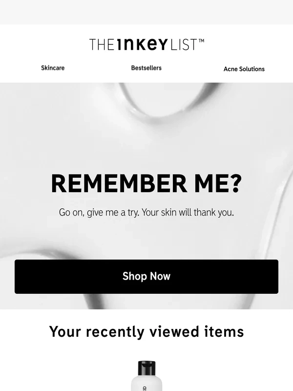 The INKEY List - Remember me?