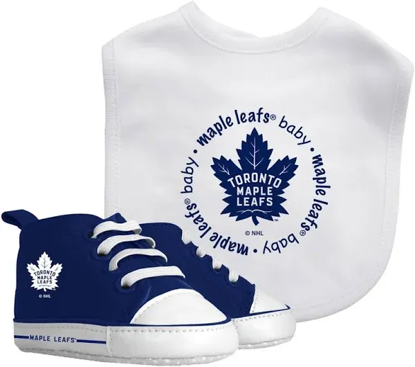 Masterpieces Toronto Maple Leafs 2-Piece Baby Gift Set