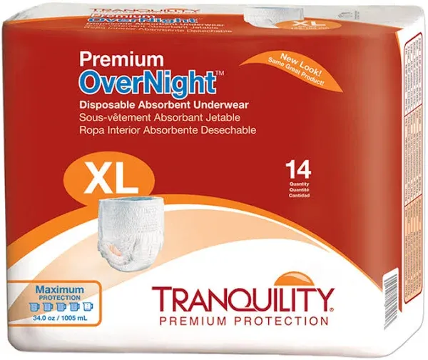 Tranquility Premium OverNight Absorbent Underwear