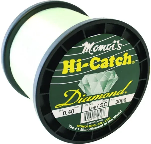Momoi Diamond Monofilament Line 3000 Yards Clear 20lb