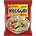 Nongshim Neoguri Spicy Seafood with Udon-Style Noodle, 4.2 Ounce (Pack of 10)