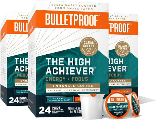 Bulletproof The High Achiever Pods 3 Pack