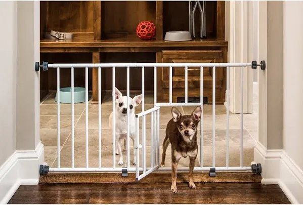 Carlson Mini Gate with Pet Door