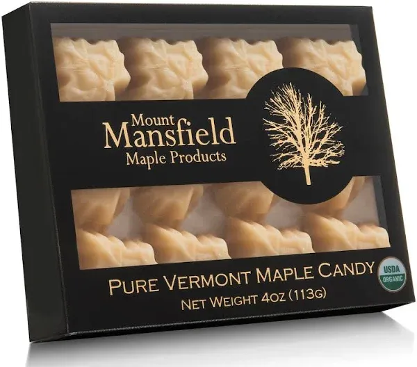Organic Pure Maple Sugar Candy