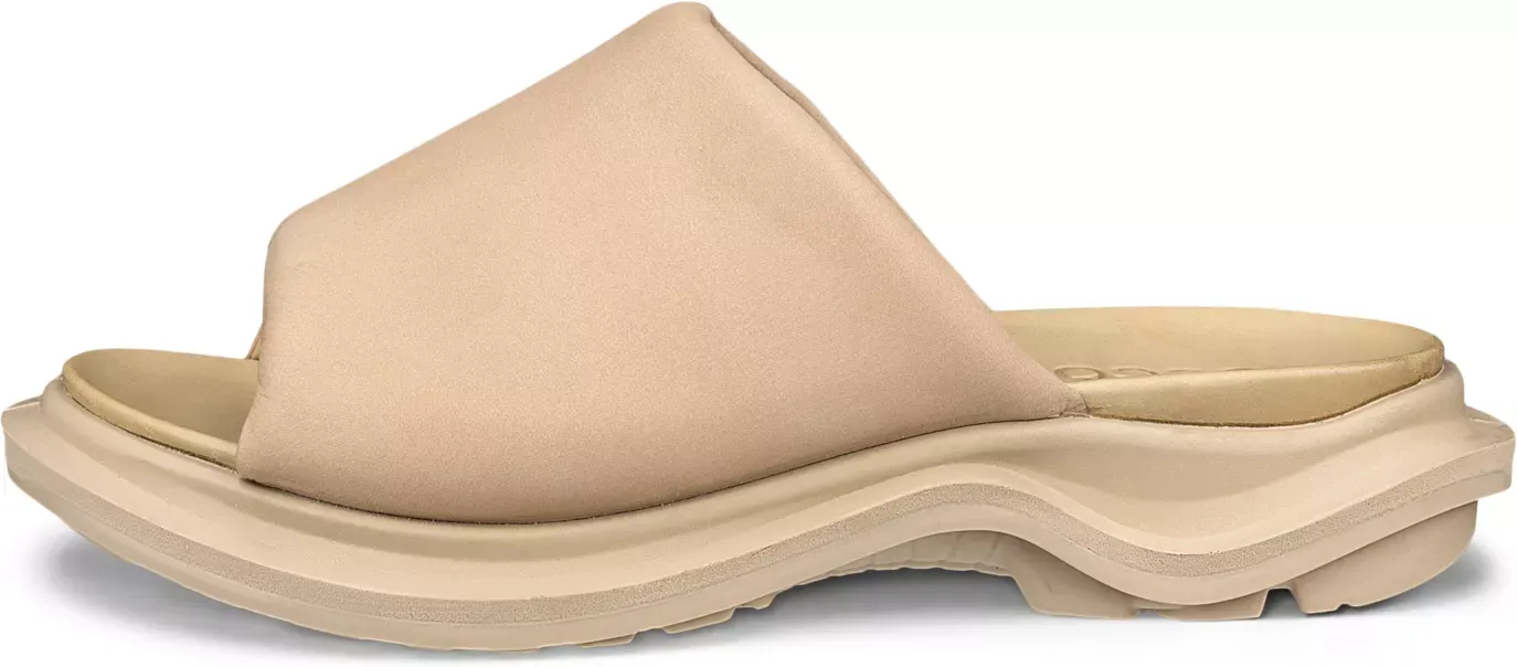 ECCO Offroad - Women's Nubuck Slide - Beige