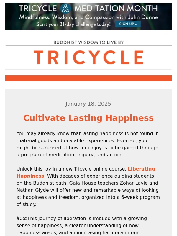 Tricycle - Liberate Your