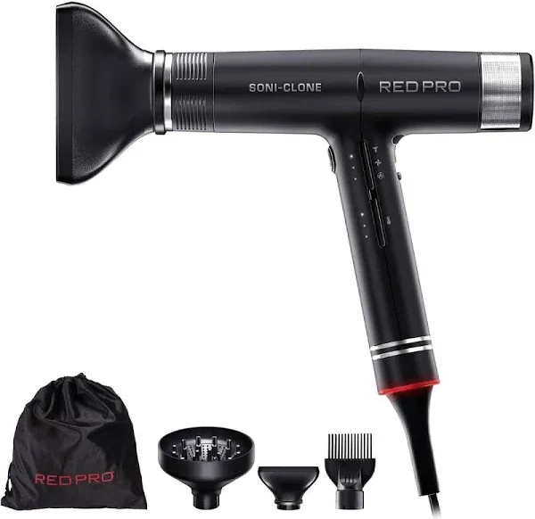 Kiss Red Pro Soni-Clone Hair Dryer BLDC01