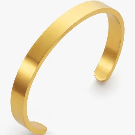JAXXON Gold Classic Cuff Bracelet
