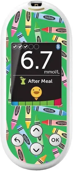 OneTouch Verio Reflect Glucometer Crayons