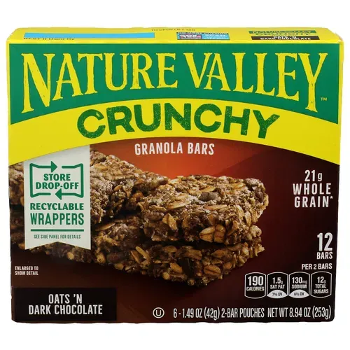 Nature Valley Crunchy Oats 'N Dark Chocolate Granola Bars
