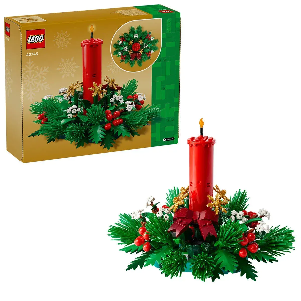 LEGO Christmas Table Decoration