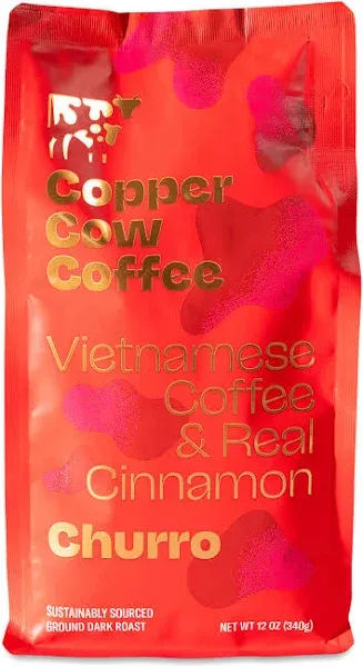 Copper Cow Churro Ground Coffee