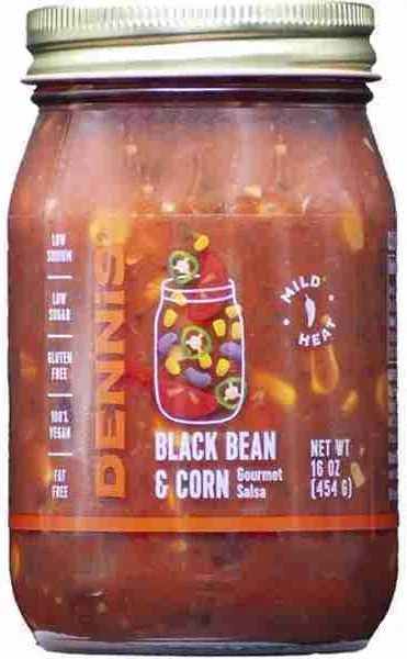 Dennis Gourmet All-Natural Black Bean and Corn Salsa