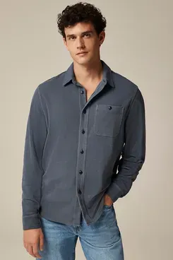 J.Crew Cotton Waffle Shirt