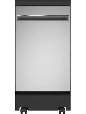 GE 18" Portable Dishwasher GPT145SSLSS