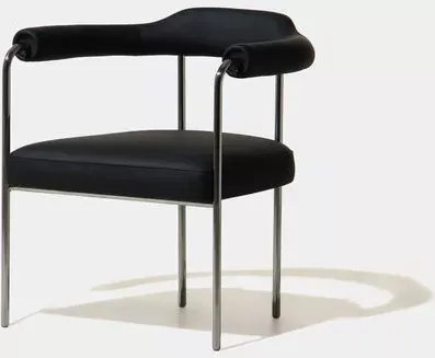 Industry West Carlyle Dining Chair Modern Black