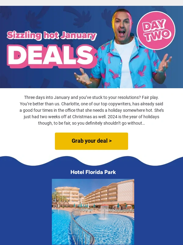 On The Beach - ENDING SOON! Our January deals event won't last forever