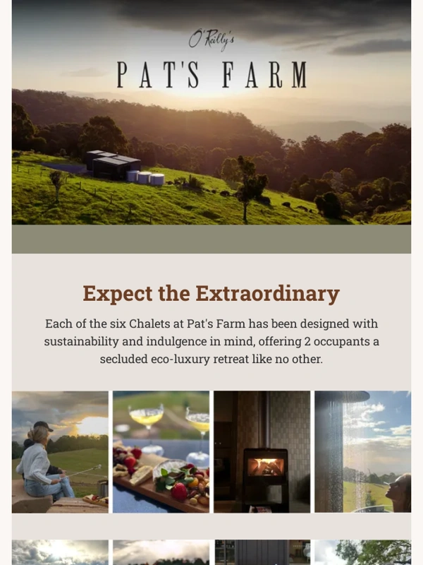Oreillys - Expect the Extraordinary at Pat's Farm