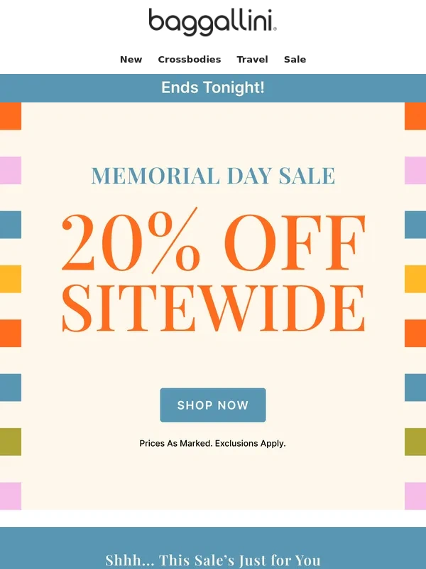 baggallini - Your Weekend-Ready Bag? Take 20% Off