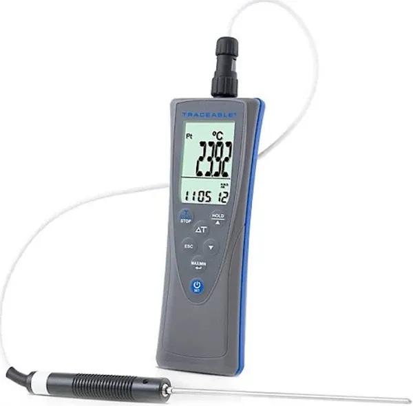 NIST-Cal Traceable WD-37803-92 RTD Platinum Digital Thermometer