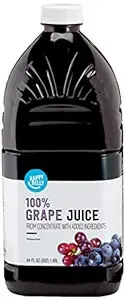 Amazon Brand 64oz Happy Belly Grape Juice from Concentrate