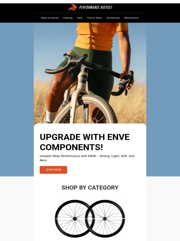 Performance Bike - Upgrade with ENVE Components!