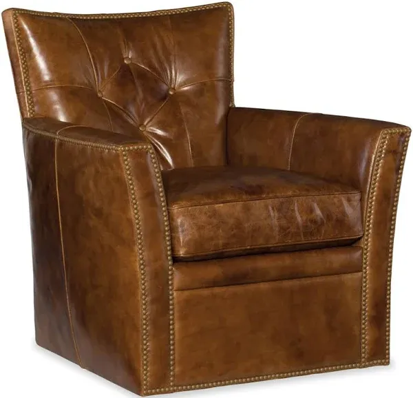 Hooker Furniture Conner Swivel Club Chair