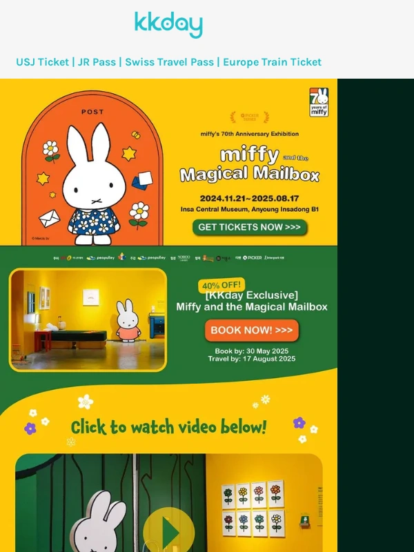 KKday - ✉️ Hop into Miffy’s magical world—book your tickets now!