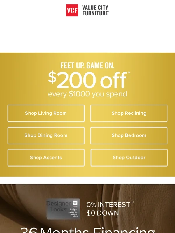 Value City Furniture - 2025: the year you got organized