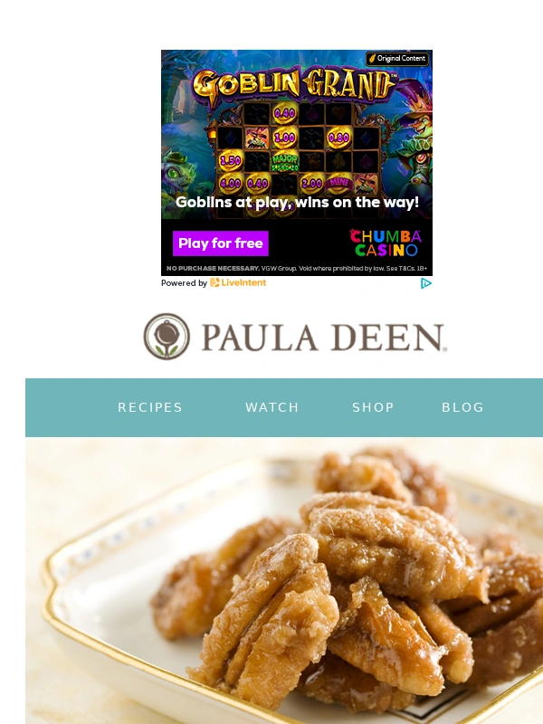Paula Deen - ? Perfectly Giftable Homemade Christmas Candies
