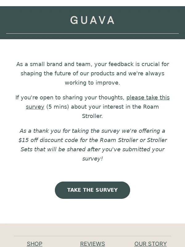 Guava Family - Your Feedback Matters