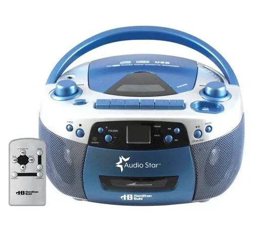 HamiltonBuhl AudioStar Boombox Radio CD USB 5050ULTRA