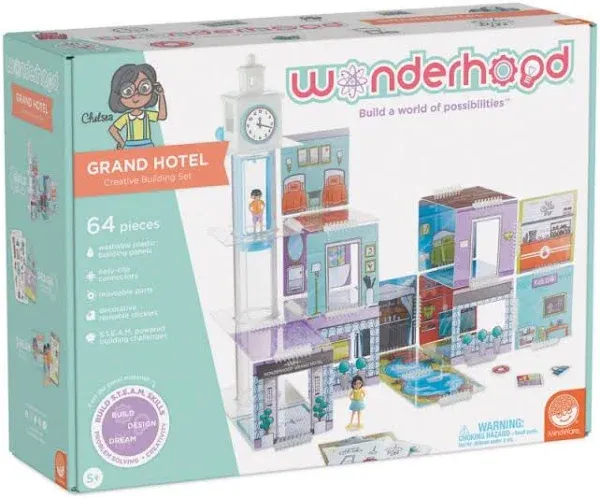 MindWare Wonderhood Grand Hotel 64 Piece Set