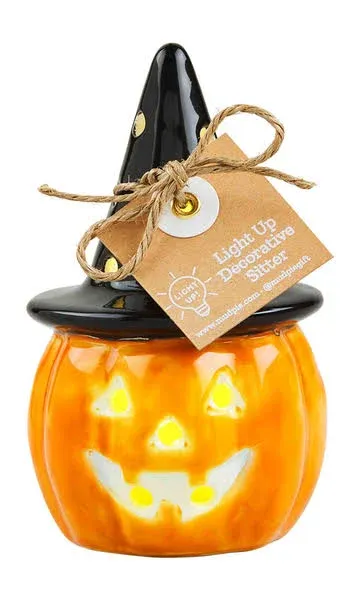 Mud Pie Jack-O-Lantern Light Up Sitter