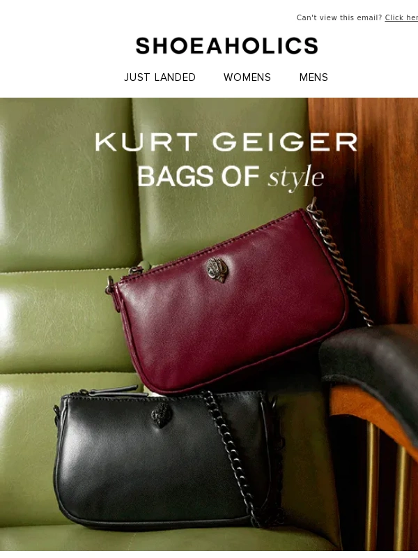 Shoeaholics - Kurt Geiger | AW24 Bag Trends ?