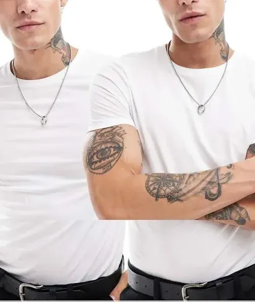 ASOS Design Essential Muscle Fit T-Shirts